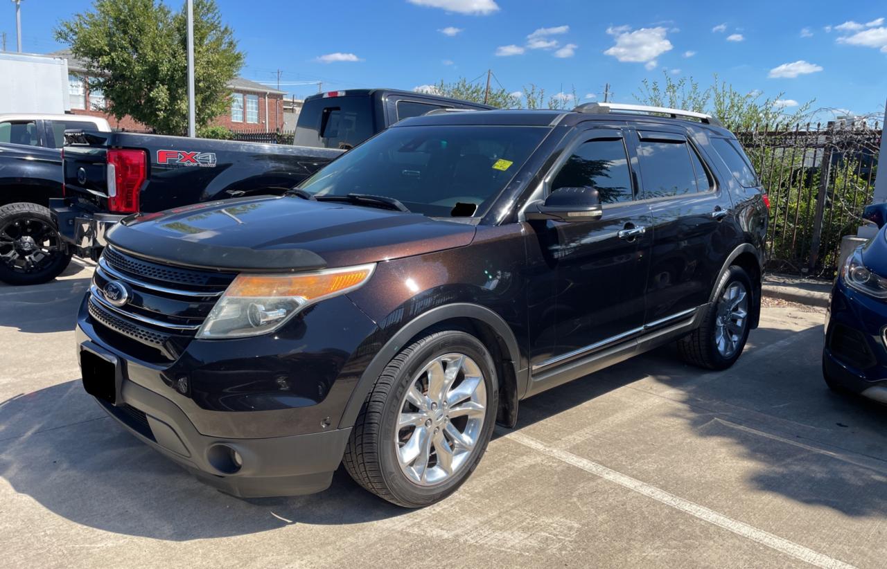 FORD EXPLORER L 2013 brown 4dr spor gas 1FM5K7F89DGA54072 photo #3