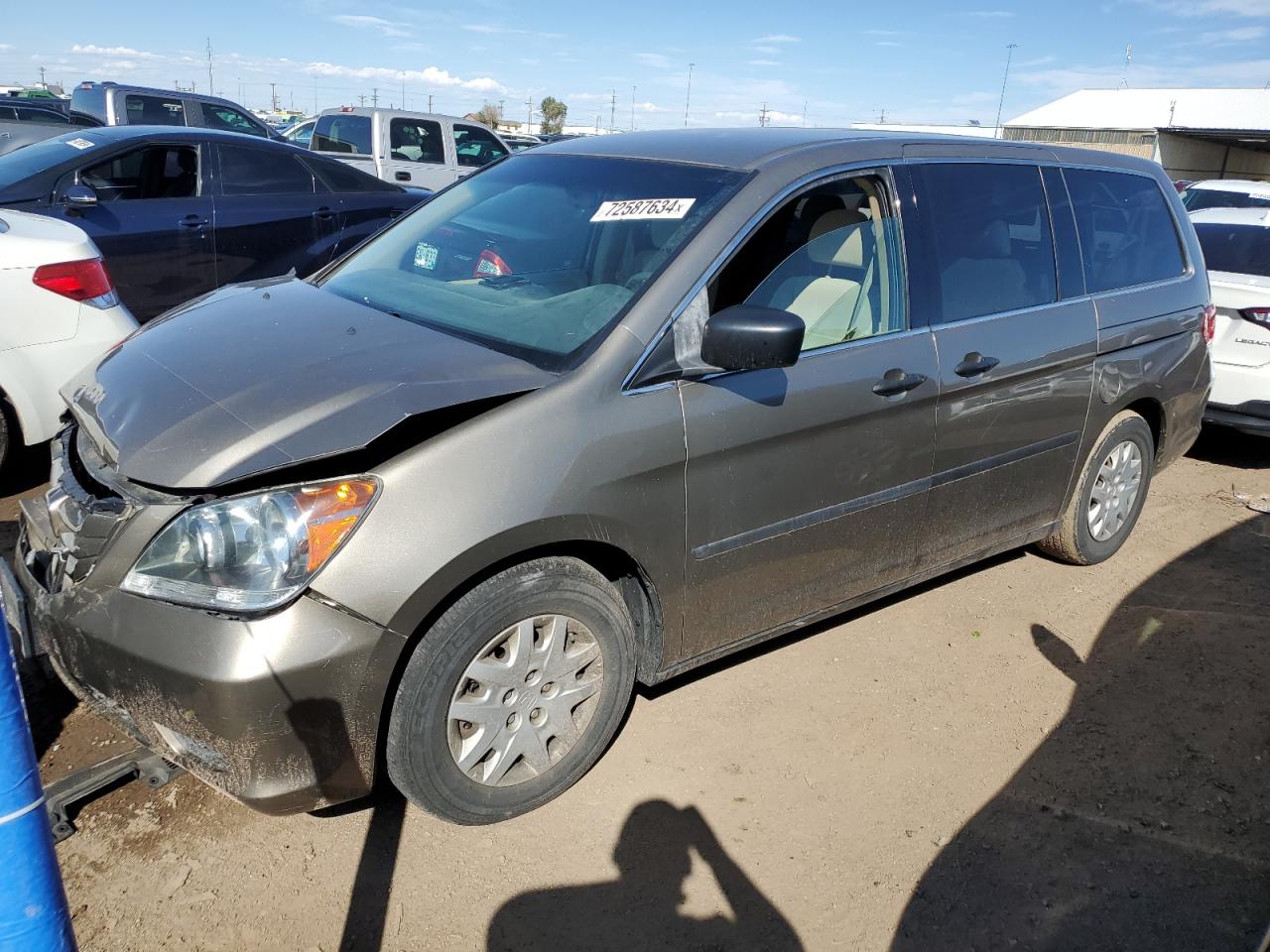 Lot #2926474313 2008 HONDA ODYSSEY LX