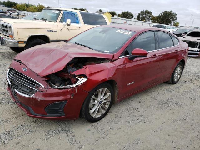 VIN 3FA6P0LU8KR226459 2019 Ford Fusion, SE no.1