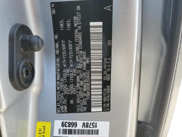 VIN 5TDKK3DC8ES506463 2014 Toyota Sienna, LE no.13