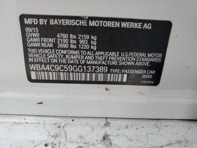 2016 BMW 428 XI GRA WBA4C9C59GG137389