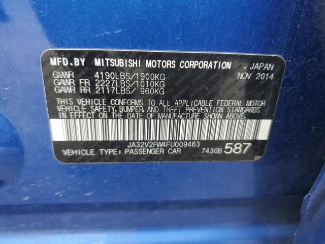 2015 MITSUBISHI LANCER SE JA32V2FW4FU009463
