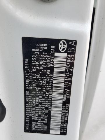 2017 TOYOTA COROLLA L - 5YFBURHE0HP691369
