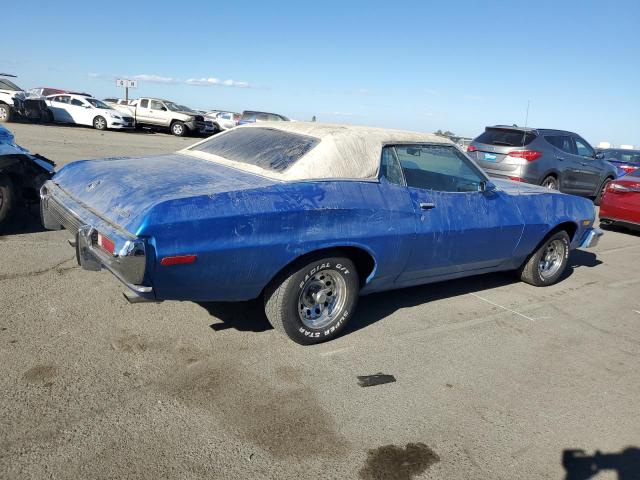 FORD TORINO GT 1973 blue   3A38H154831 photo #4