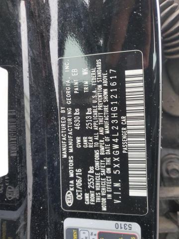 2017 KIA OPTIMA SX - 5XXGW4L23HG121617