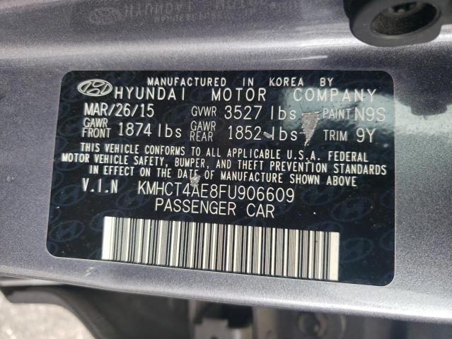 2015 HYUNDAI ACCENT GLS - KMHCT4AE8FU906609