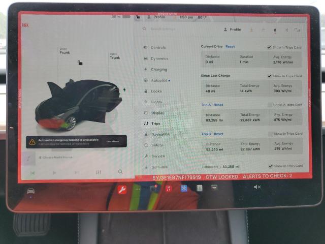 2022 TESLA MODEL 3 - 5YJ3E1EB7NF179919