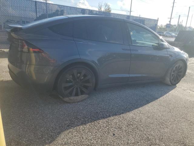 TESLA MODEL X 2023 gray  electric 7SAXCBE55PF365567 photo #4