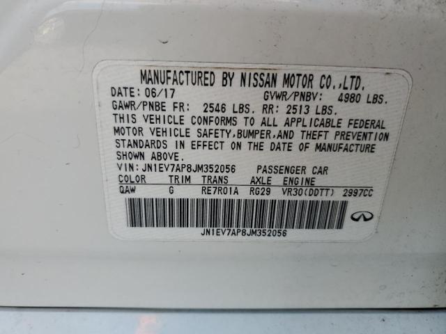 2018 INFINITI Q50 LUXE - JN1EV7AP8JM352056