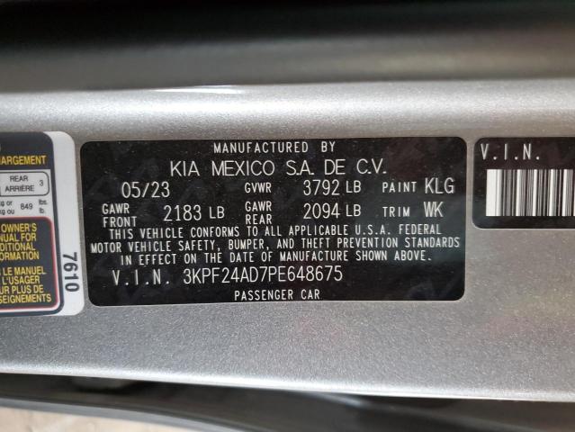 2023 KIA FORTE LX - 3KPF24AD7PE648675