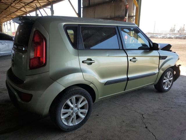 KIA SOUL + 2013 green 4dr spor gas KNDJT2A68D7612616 photo #4