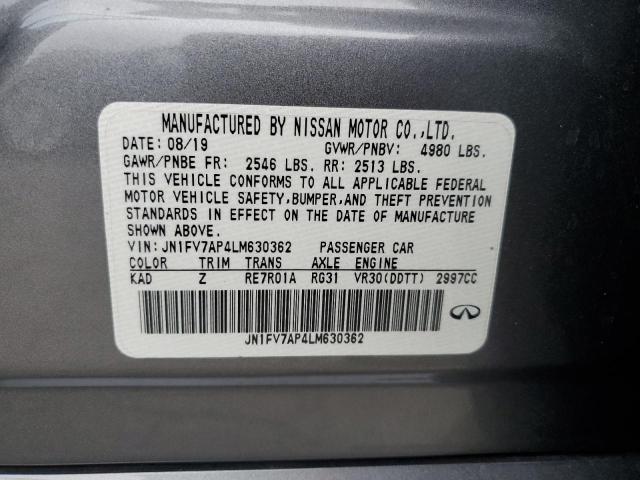 2020 INFINITI Q50 RED SP - JN1FV7AP4LM630362
