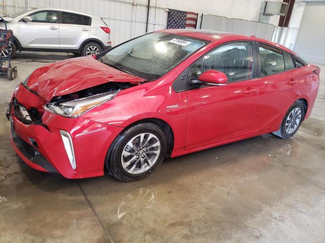 TOYOTA PRIUS NIGH 2022 red  hybrid engine JTDKAMFU4N3188258 photo #1