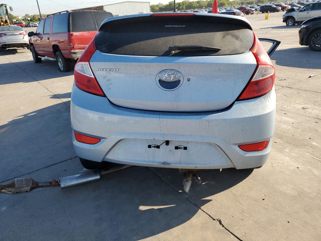 Lot #2893184686 2014 HYUNDAI ACCENT GLS