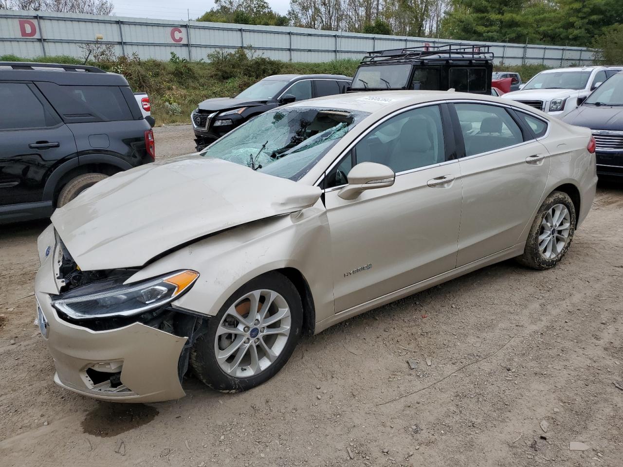 Lot #2988854651 2019 FORD FUSION SEL