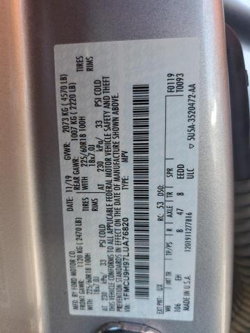 2020 FORD ESCAPE SEL - 1FMCU9H97LUA76820