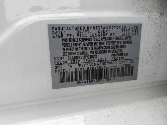 2021 NISSAN SENTRA S - 3N1AB8BV1MY270424