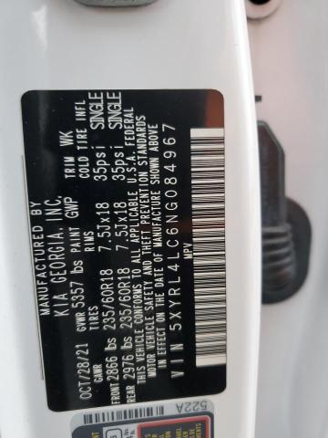 2022 KIA SORENTO S - 5XYRL4LC6NG084967