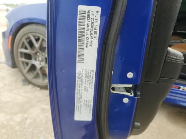 2020 DODGE CHARGER SC - 2C3CDXGJXLH216922