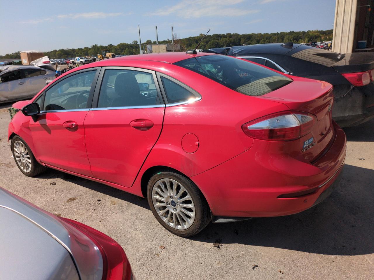 Lot #2994459630 2014 FORD FIESTA TIT