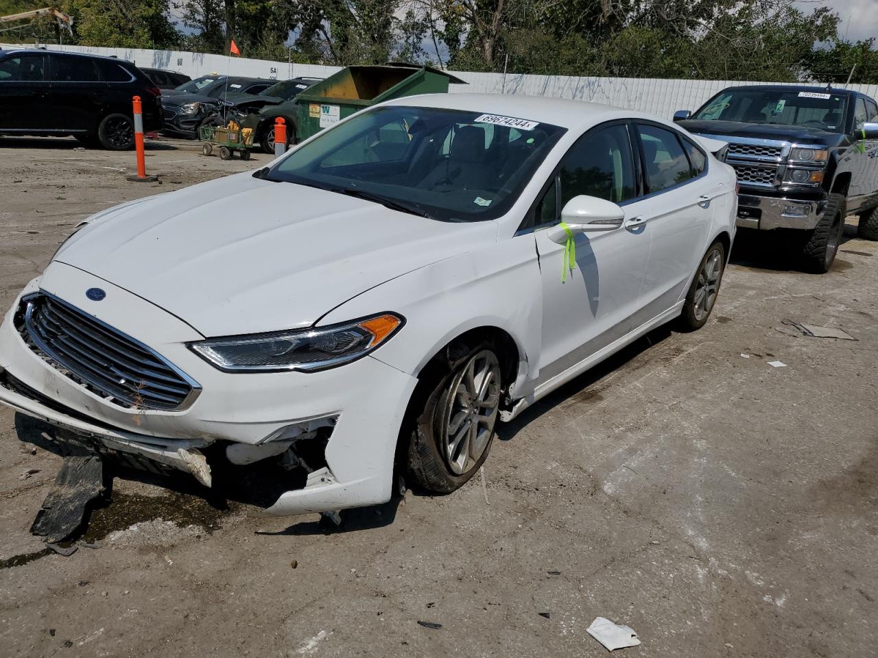 Lot #2957839768 2020 FORD FUSION SEL