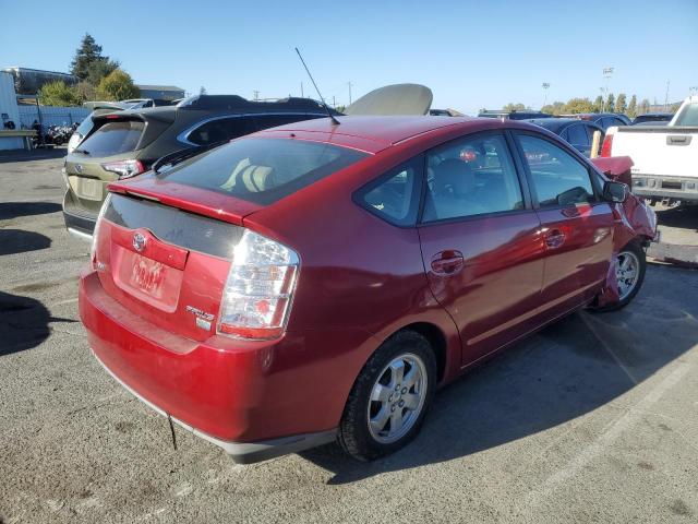 TOYOTA PRIUS 2008 red  hybrid engine JTDKB20U283437784 photo #4