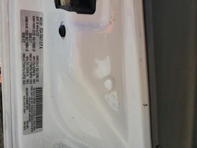 2022 RAM PROMASTER - ZFBHRFAB9N6W72092
