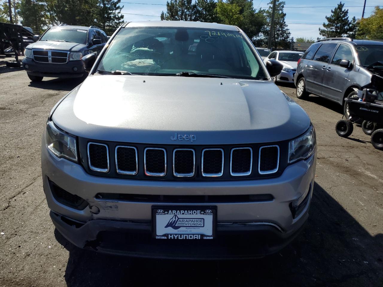 Lot #2928867692 2019 JEEP COMPASS SP