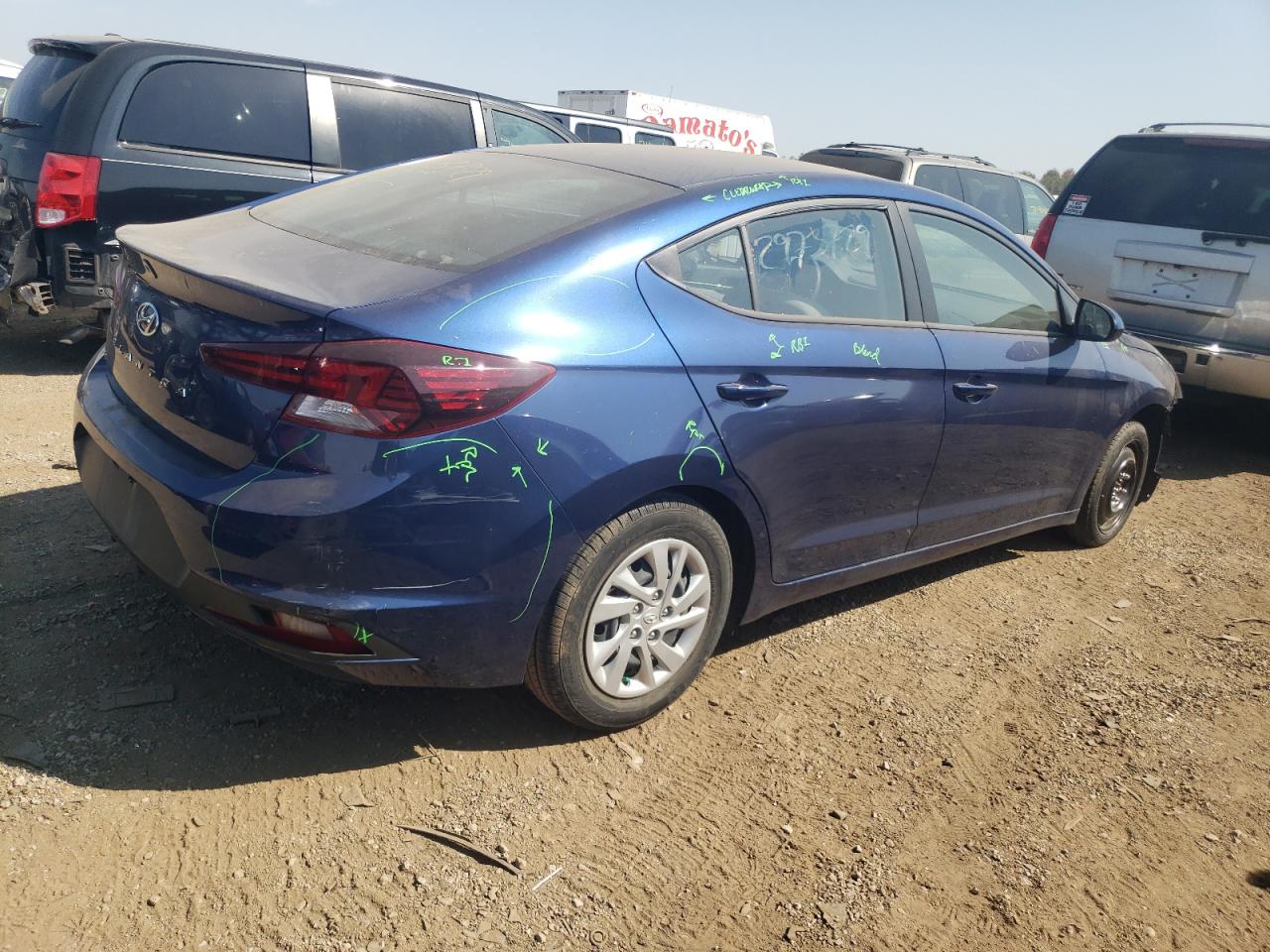 Lot #2923877866 2020 HYUNDAI ELANTRA SE