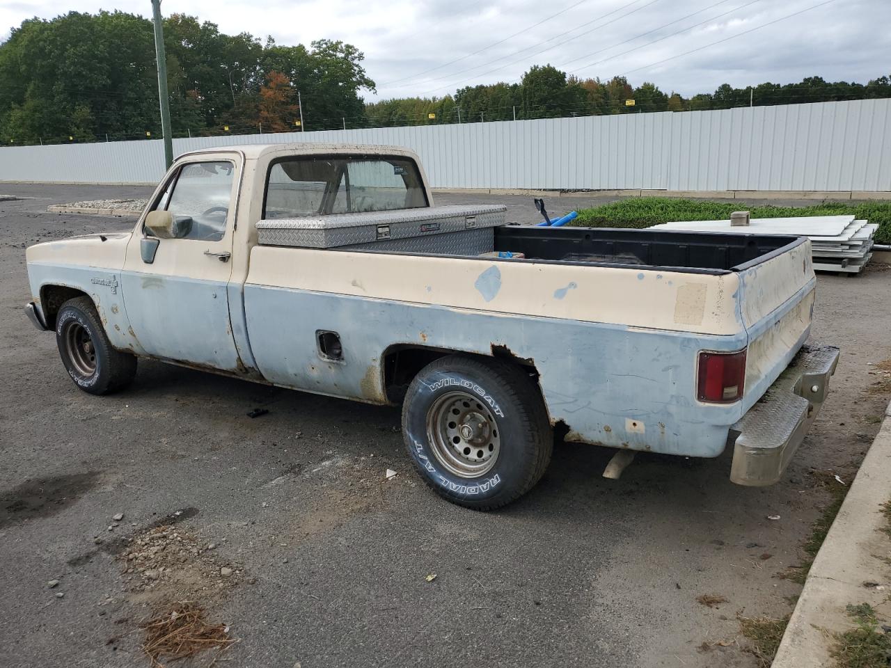 CHEVROLET R10 1987 beige  gas 1GCDR14H2HF359470 photo #3