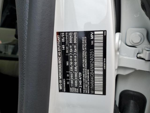 2022 MERCEDES-BENZ GLB 250 - W1N4M4GB4NW240251