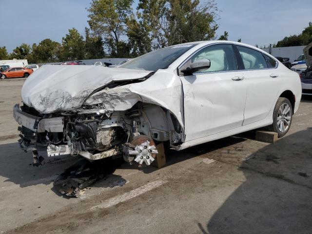 CHRYSLER 200 LIMITE 2015 white sedan 4d gas 1C3CCCAB8FN645078 photo #1