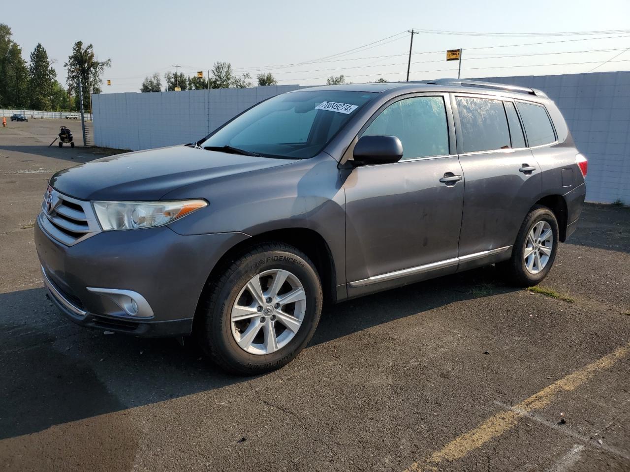 Lot #2974686290 2012 TOYOTA HIGHLANDER