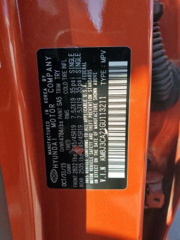 2016 HYUNDAI TUCSON LIM - KM8J3CA21GU113211