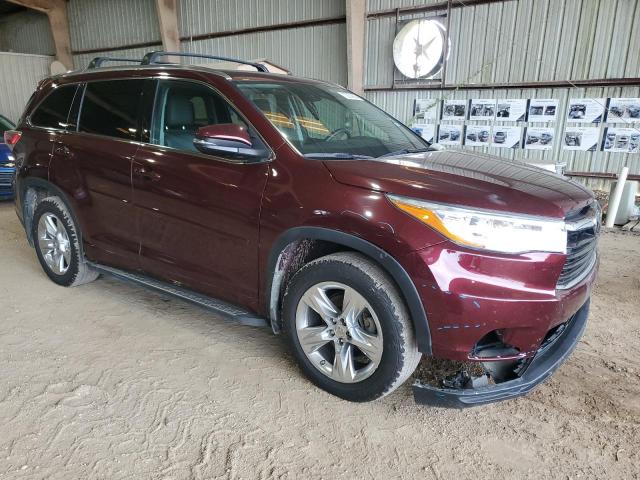 VIN 5TDYKRFH3ES024828 2014 Toyota Highlander, Limited no.4