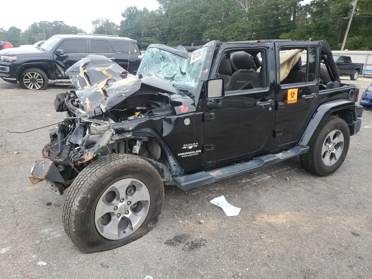  Salvage Jeep Wrangler