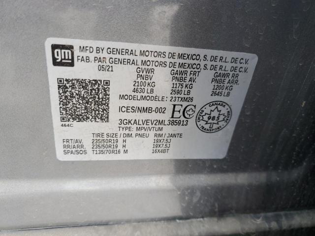 VIN 3GKALVEV2ML385913 2021 GMC Terrain, Slt no.13