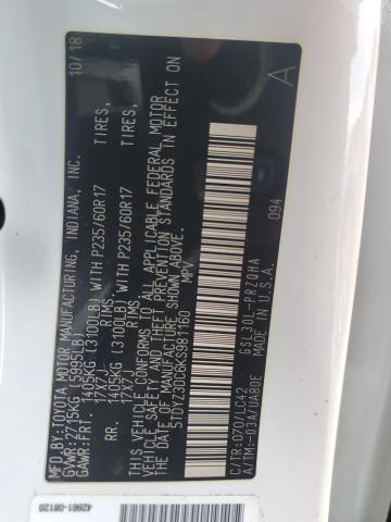 2019 TOYOTA SIENNA XLE - 5TDYZ3DC6KS981160