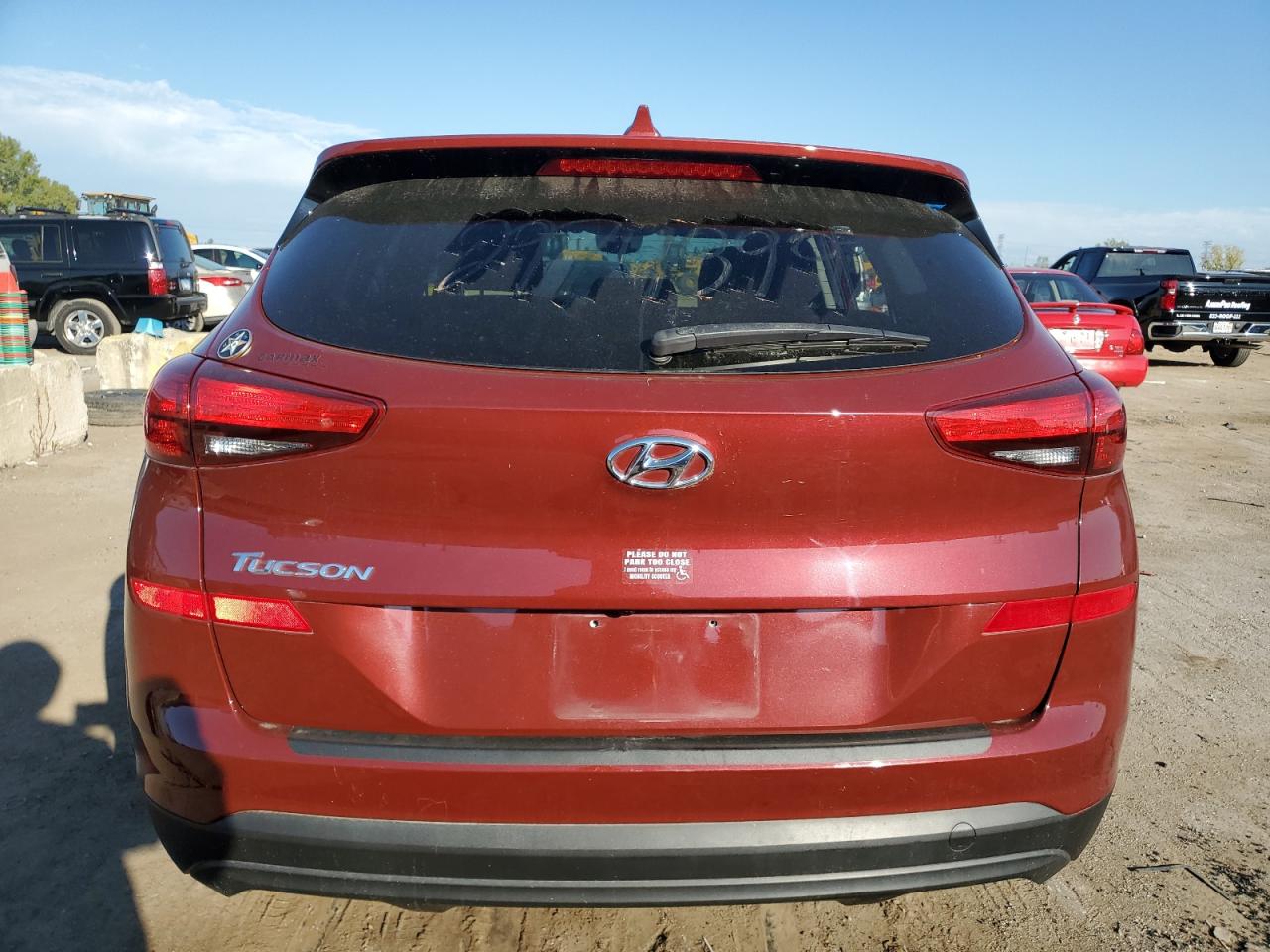 Lot #2936132142 2020 HYUNDAI TUCSON SE