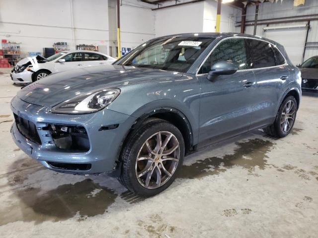 PORSCHE CAYENNE 2019 teal  gas WP1AA2AY6KDA13492 photo #1