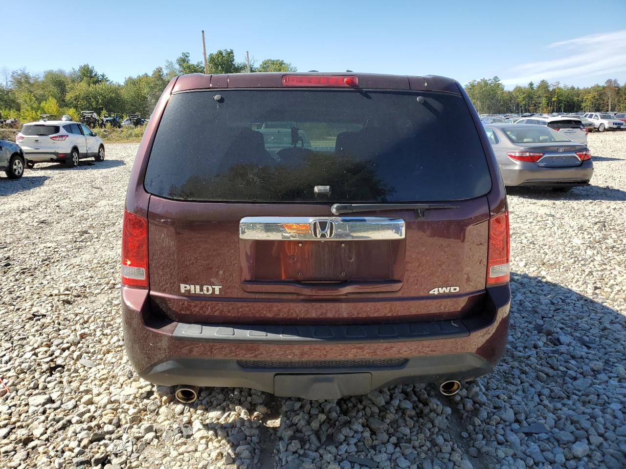 Lot #2862644338 2012 HONDA PILOT EXL