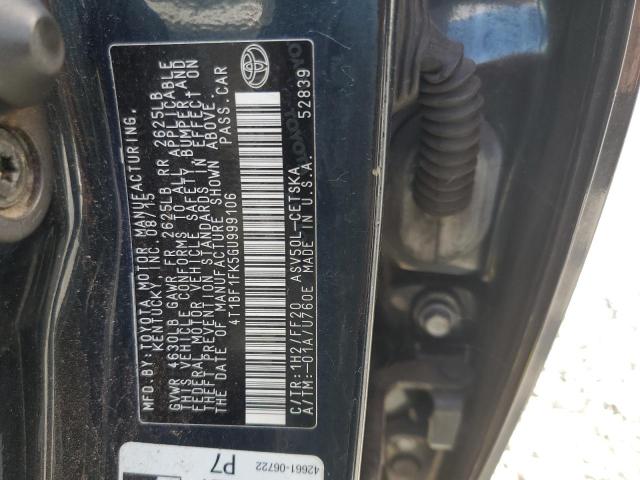 2016 TOYOTA CAMRY LE - 4T1BF1FK5GU999106
