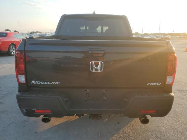 VIN 5FPYK3F81NB011035 2022 Honda Ridgeline, Black E... no.6