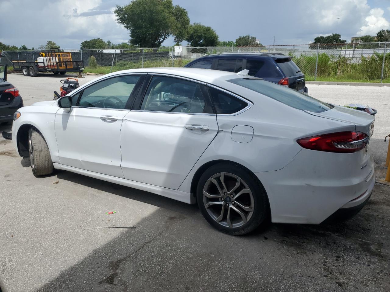 Lot #3003325140 2019 FORD FUSION SEL