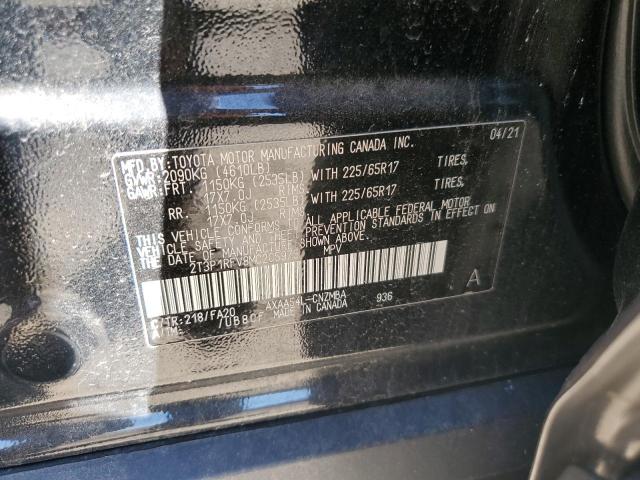 2021 TOYOTA RAV4 XLE - 2T3P1RFV8MC205975