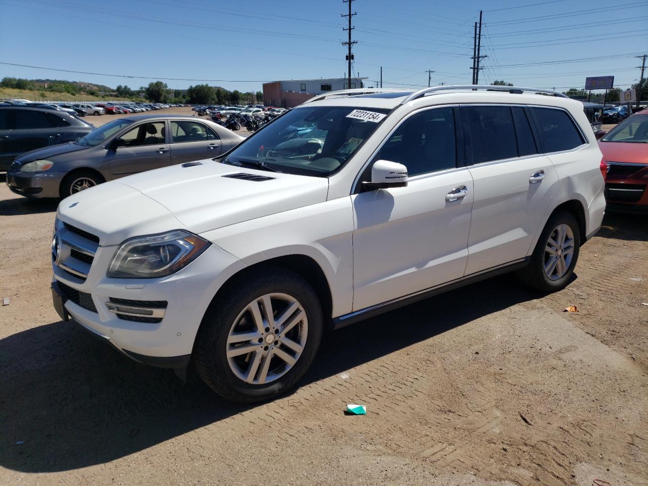 Lot #2923359539 2014 MERCEDES-BENZ GL 450 4MA