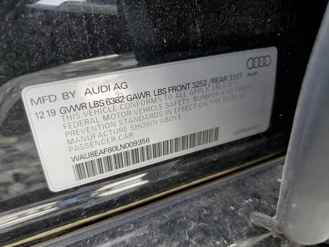 2020 AUDI A8 L - WAU8EAF80LN009356
