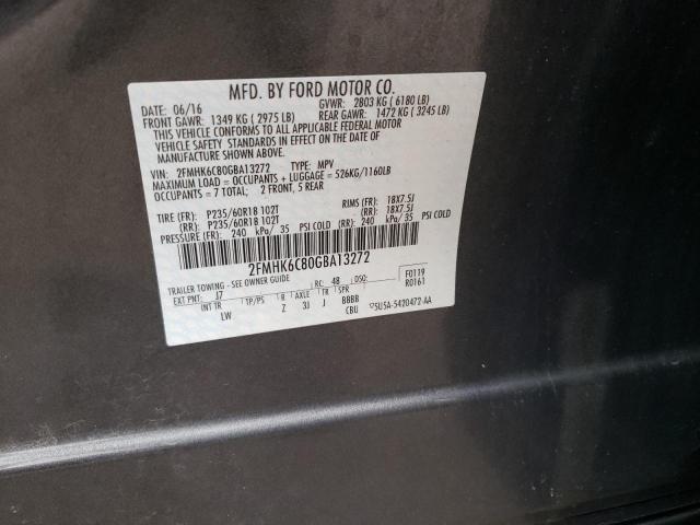 2016 FORD FLEX SEL - 2FMHK6C80GBA13272