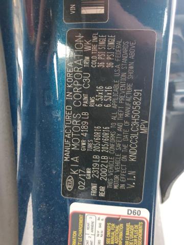 2017 KIA NIRO EX - KNDCC3LC3H5058291