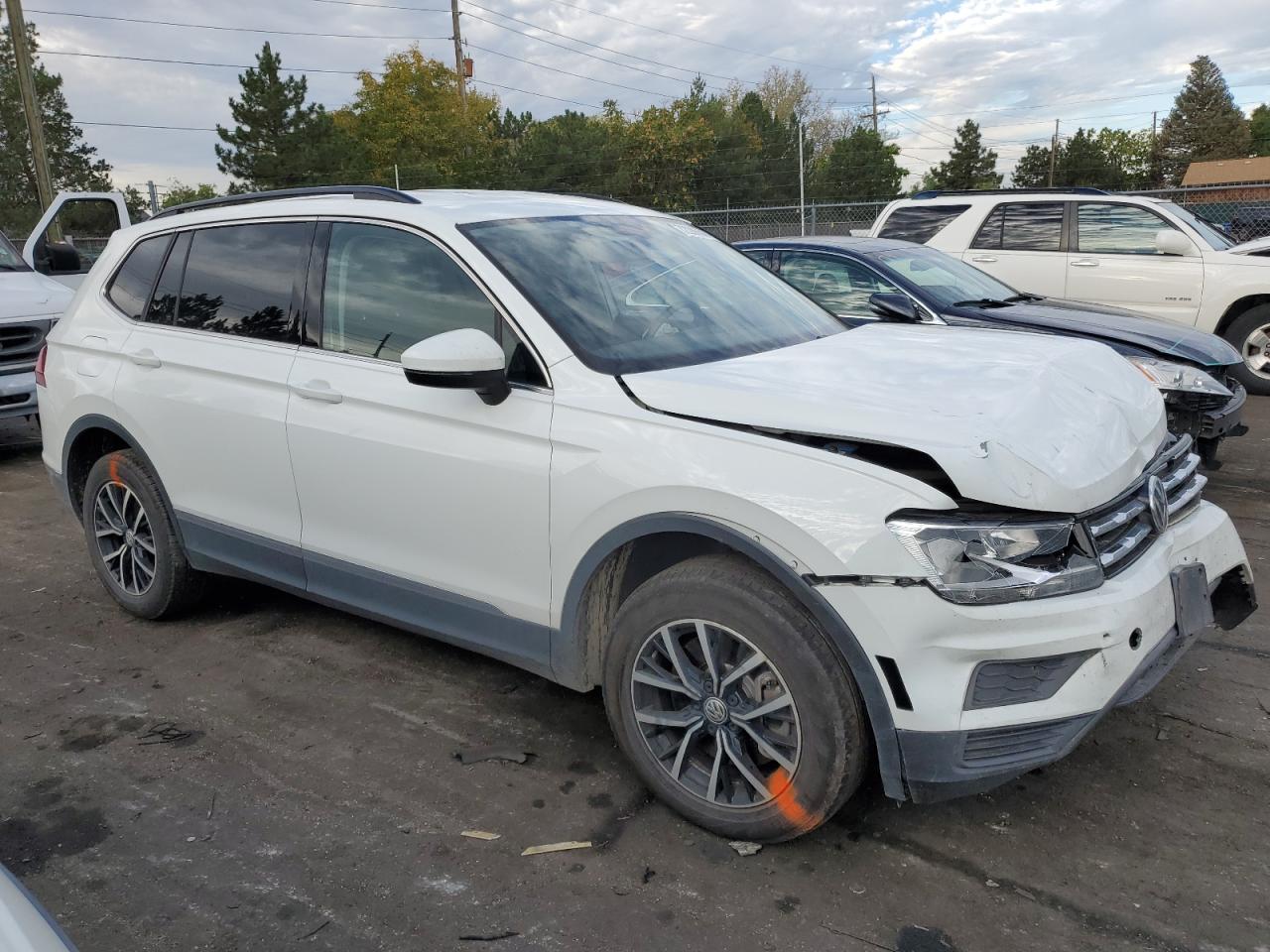 Lot #2998930659 2021 VOLKSWAGEN TIGUAN SE